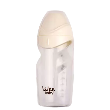بطری نگهدارنده شیر تاریخ دار (کد 126) وی بیبی Wee baby